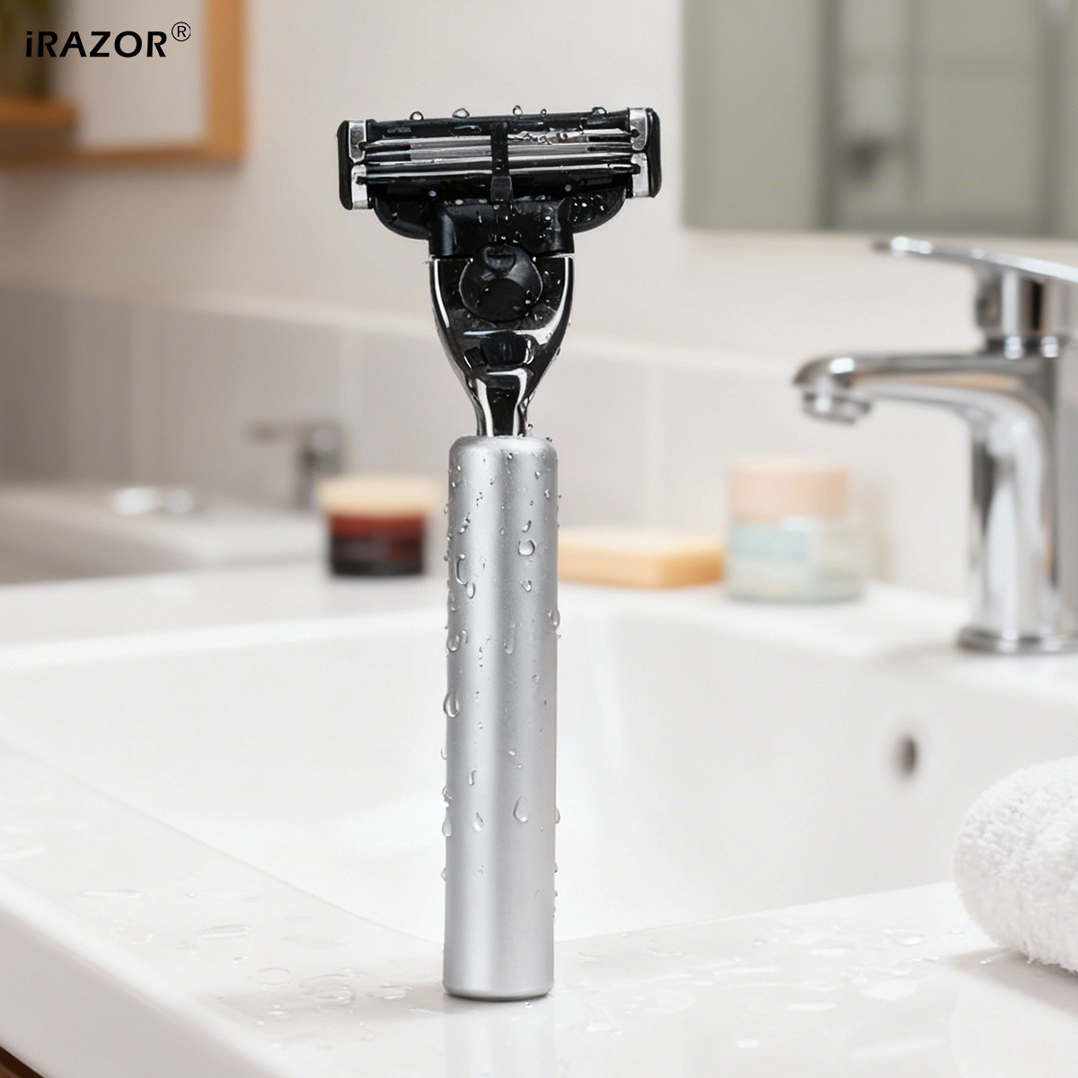 Men'S Grooming Shaver - iRAZOR Klasyczna męska maszynka do golenia