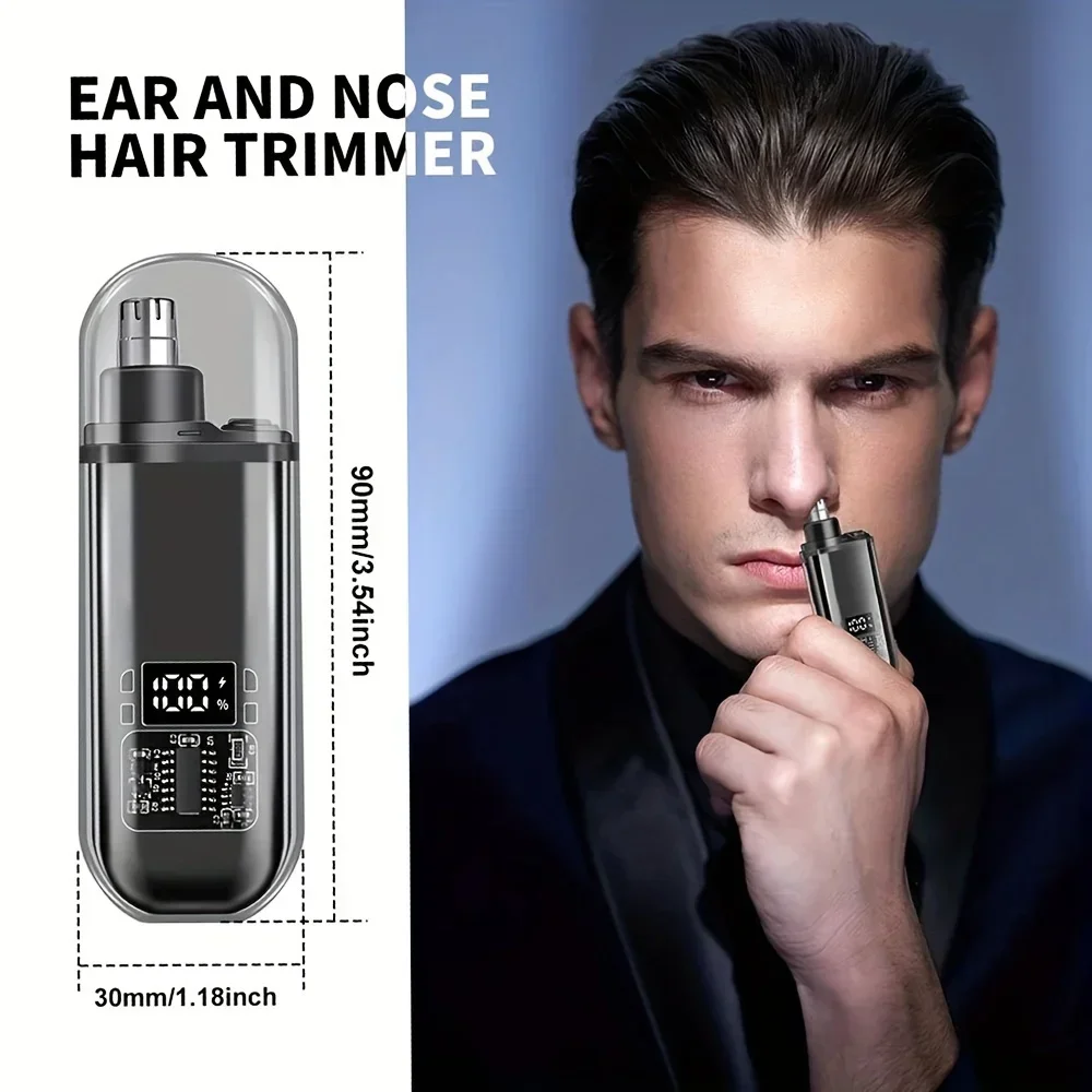 Mens Grooming Kit Bag - Trymer do nosa i uszu dla