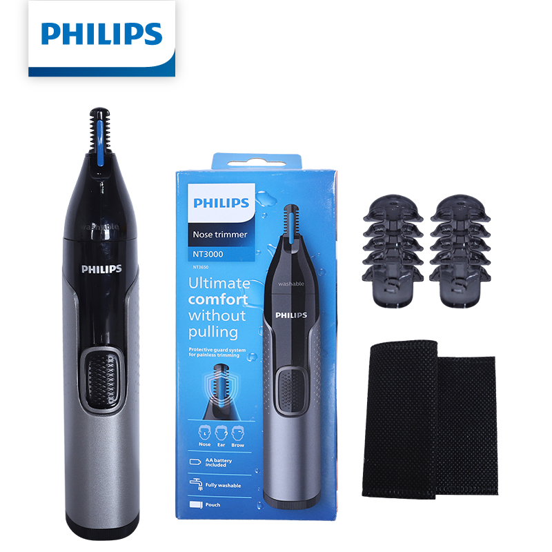 Mens Grooming Kit Bag - Trymer do nosa Philips NT3650/16 dla