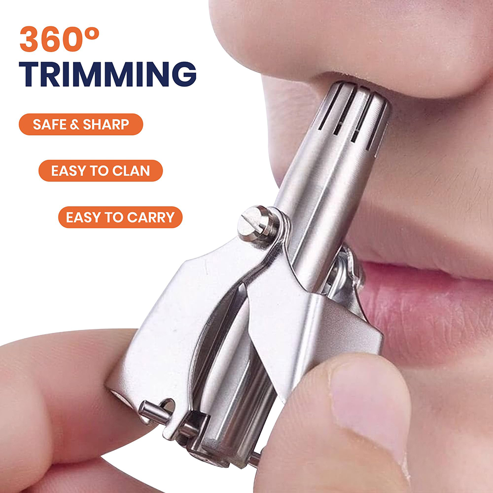 Men'S Grooming Shaver - Przenośny, ręczny trymer do nosa i