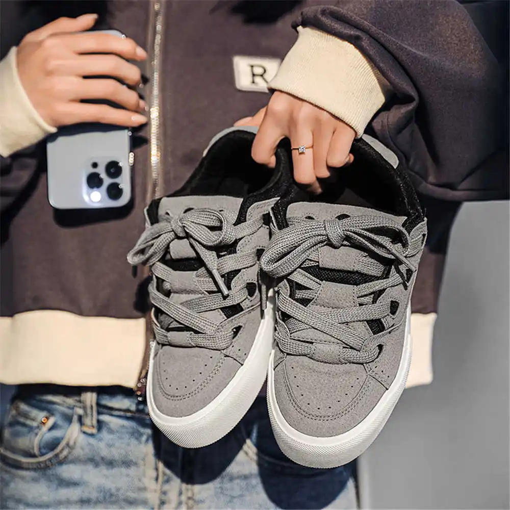 Men'S Grooming Salon Sky - Ze sznurowaniem Hiphopowe damskie buty szkolne