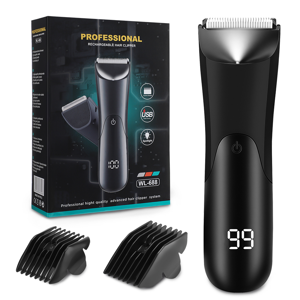 Men'S Grooming Shaver - Profesjonalny trymer do włosów w miejscach