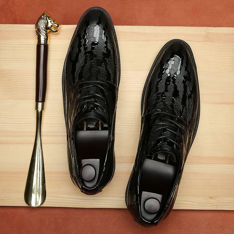 Męskie skórzane buty podwyższa – Young Men'S Grooming recenzja i cena