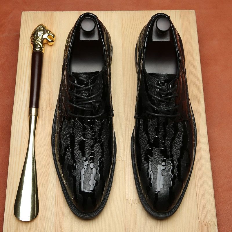 Męskie skórzane buty podwyższa – Young Men'S Grooming recenzja i cena