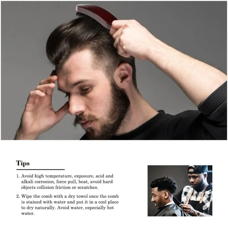 1 szt. Zestaw szczotek do włos – Shaving Brush Set recenzja i cena