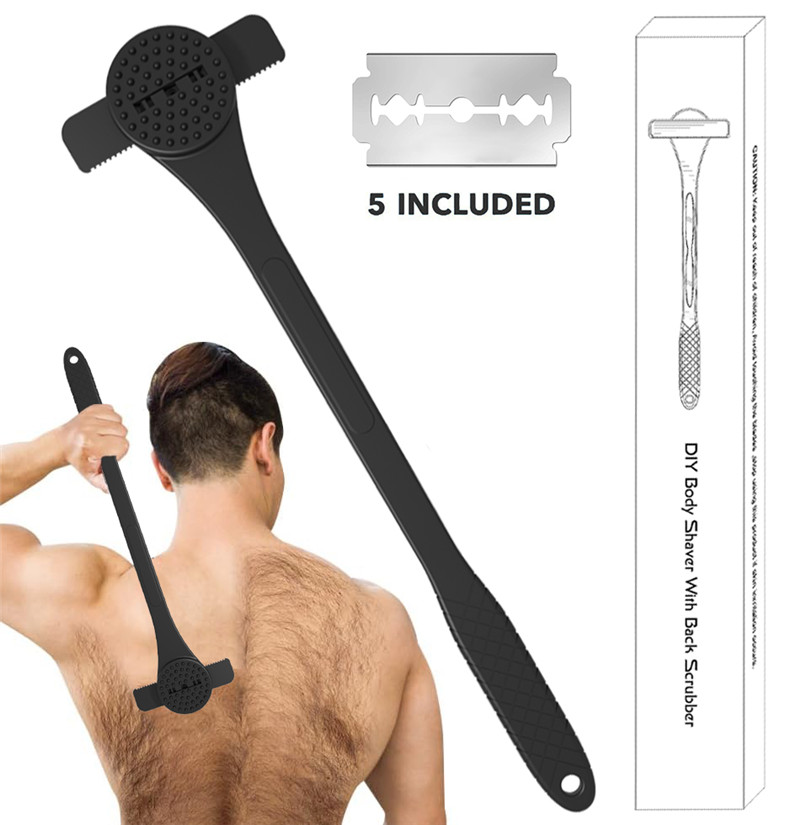 Elastyczna golarka do pleców z – Men'S Grooming Shaver recenzja i cena