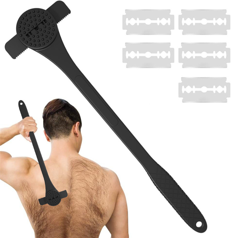 Elastyczna golarka do pleców z – Men'S Grooming Shaver recenzja i cena