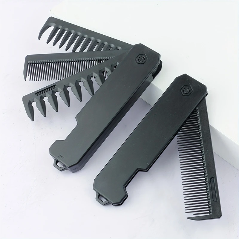 Składany grzebień do brody 3 w – Mens Grooming Kit Gift recenzja i cena