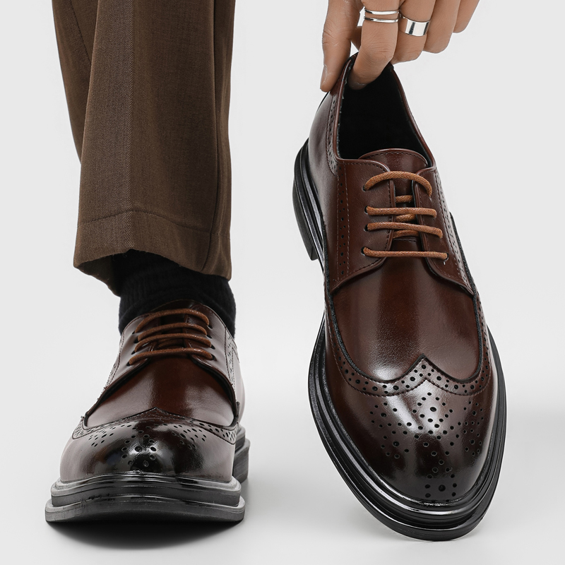 Eleganckie skórzane buty męski – Young Men'S Grooming recenzja i cena