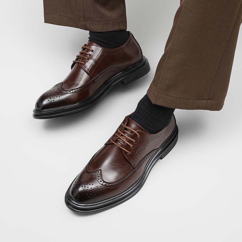 Eleganckie skórzane buty męski – Young Men'S Grooming recenzja i cena