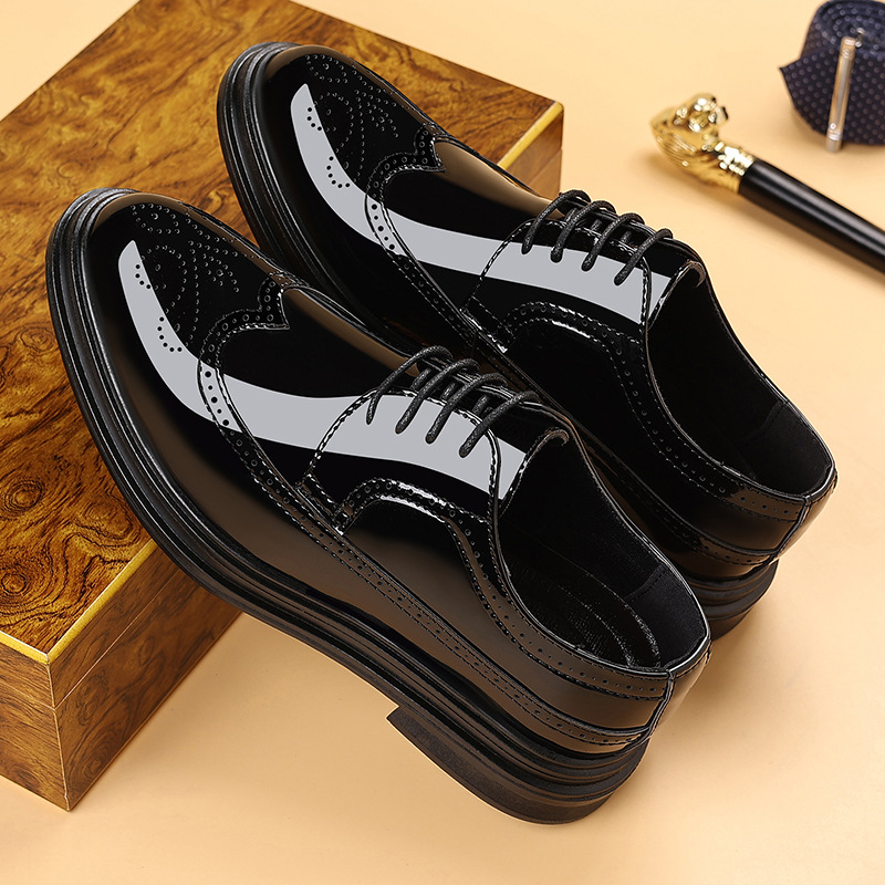Eleganckie skórzane buty brogs – Young Men'S Grooming recenzja i cena