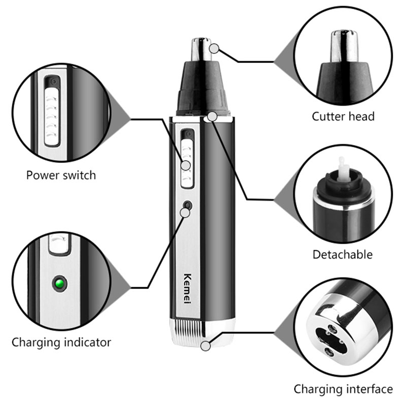 Keme 4in 1 do włosów w nosie t – Men'S Grooming Shaver recenzja i cena
