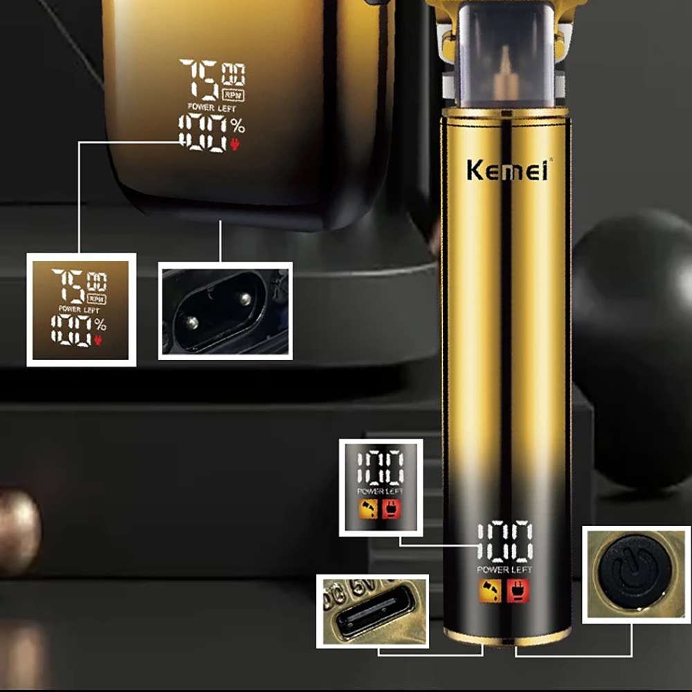 Kemei maszynka do włosów elekt – Men'S Grooming Shaver recenzja i cena